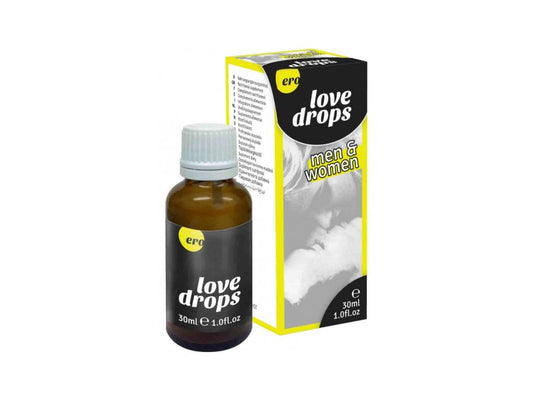 HOT Love Drops - afrodisiakální kapky lásky pro oba 30ml