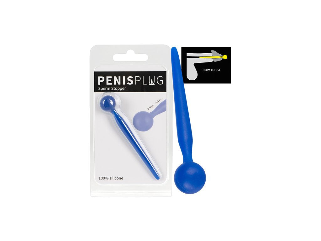 Penis Plug Sperm stopper - dilatátor do močové trubice