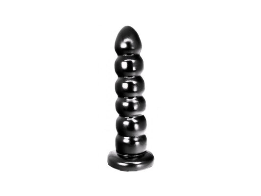 HUNG SYSTEM Yoo-Hoo black - kapkovité XXL dildo