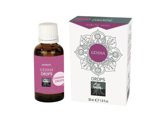 Shiatsu Geisha drops - sexuální kapky pro ženy 30ml