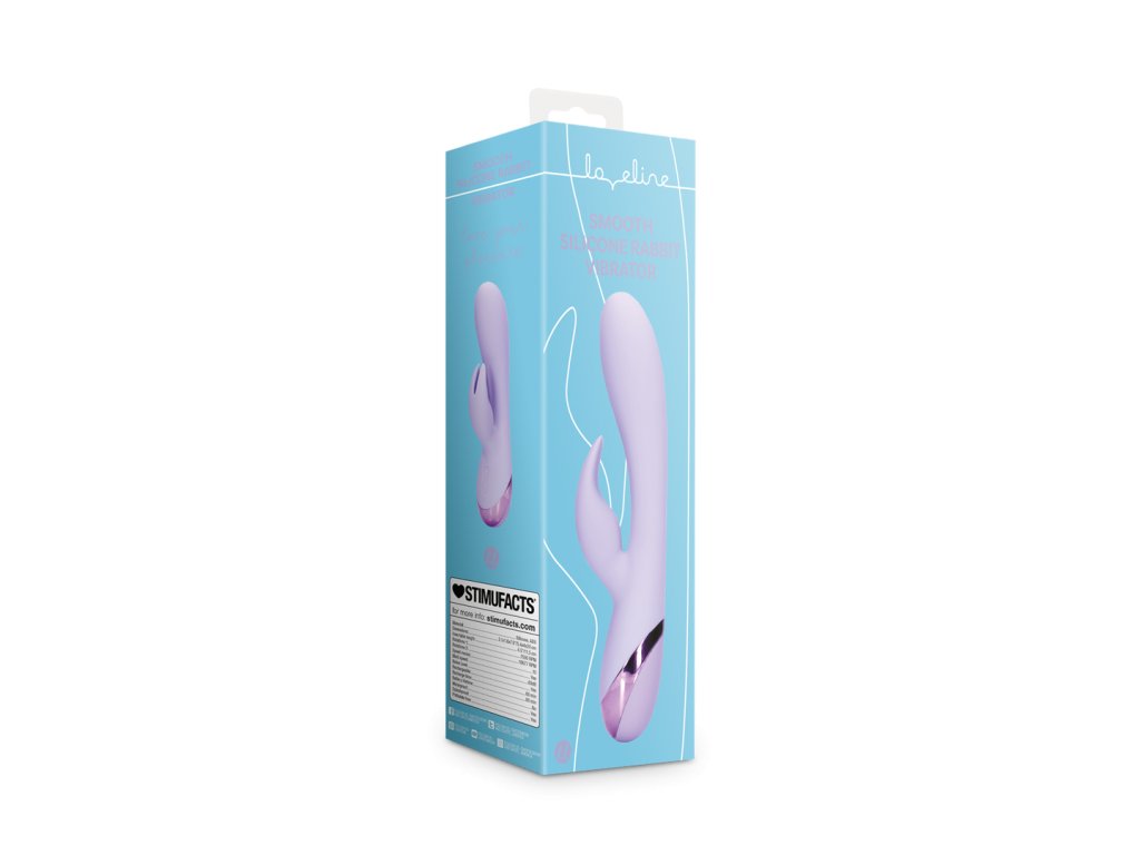 OUTLET- Lavender silicone bunny