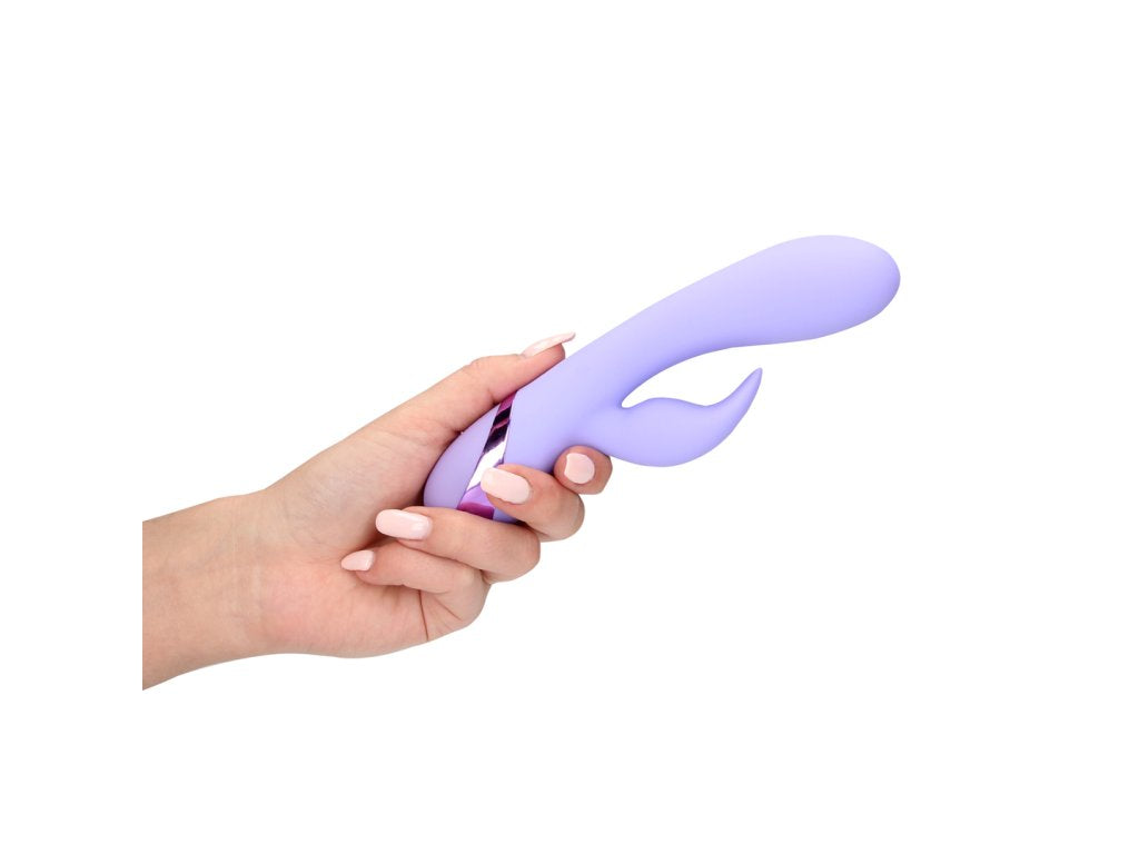 OUTLET- Lavender silicone bunny