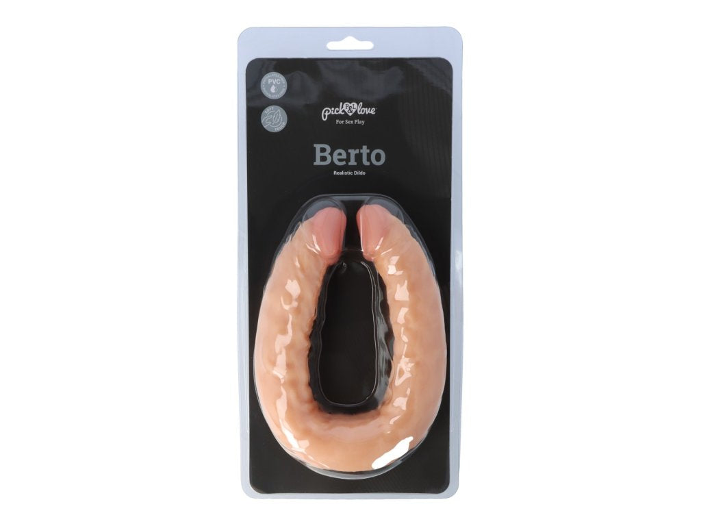 Berto Double realistic penis 40cm