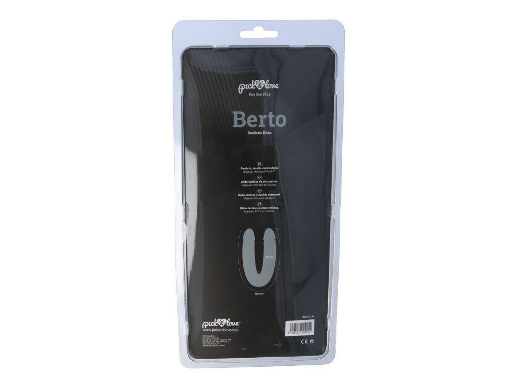 Berto Double realistic penis 40cm