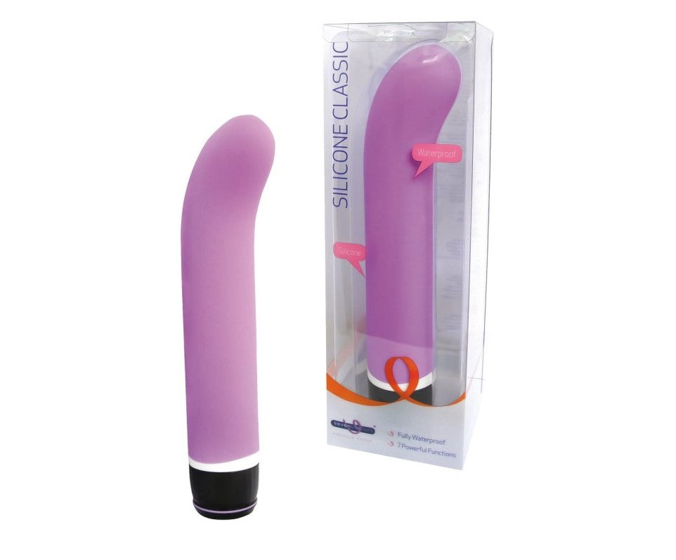 SEVEN CREATIONS Silicone Classic G-Vibe Fialový