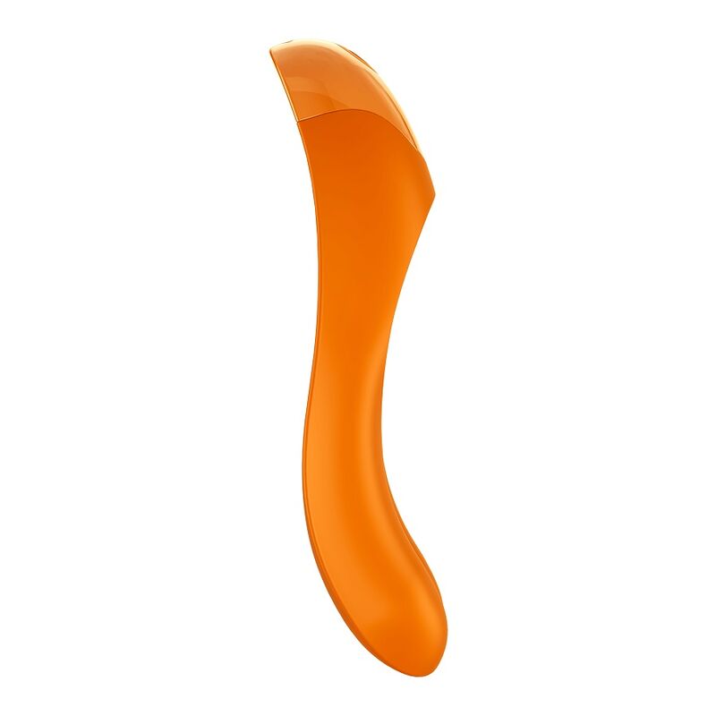 Satisfyer Candy Cane prstový vibrátor oranžový