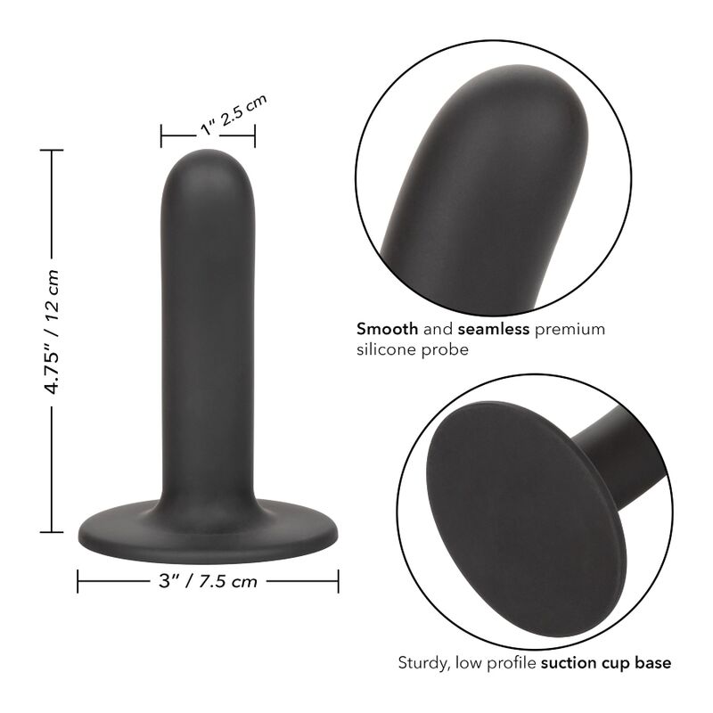 Dildo Boundless 12 cm hladké, kompatibilní s postroji