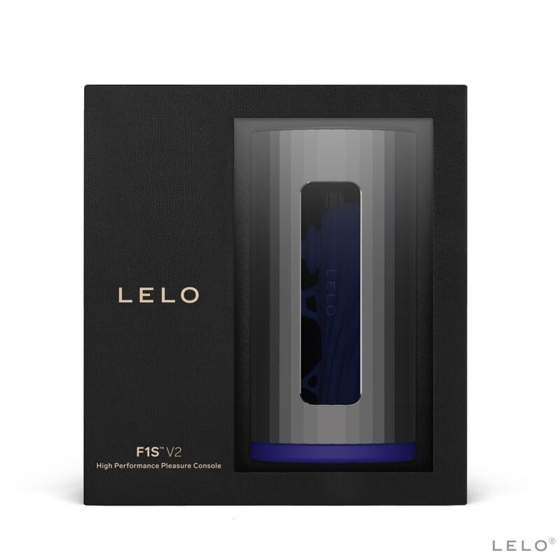 LELO F1S V2 masturbátor s technologií SDK, modrý