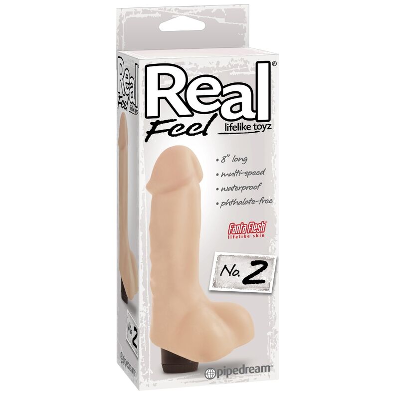 Realistický vibrátor Real Feel Lifelike Toyz 2 Flesh