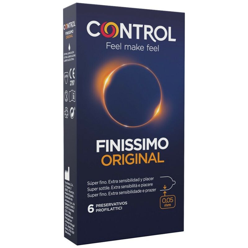 Kondomy Control Finissimo Original 6 ks ultra tenké