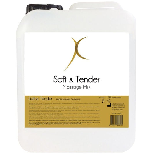 Masážní mléko Soft and Tender pro erotickou masáž 5000 ml