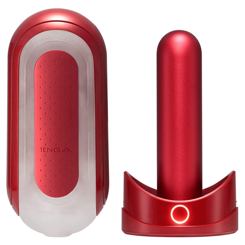 TENGA FLIP 0 ZERO RED s ohřívačem - masturbátor