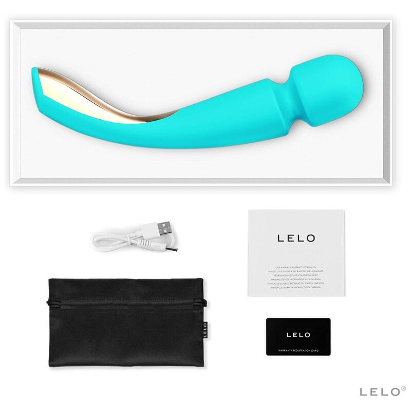 LELO SMART WAND 2 masážní přístroj tyrkysový