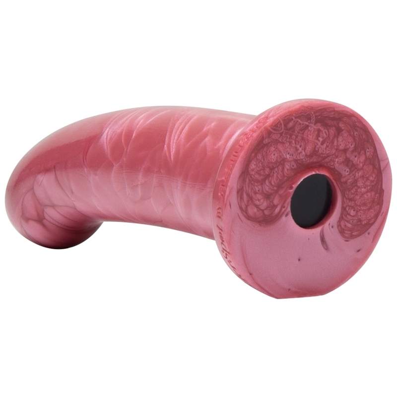 Dildo HerSpot Fleshlight zakřivené Golden Rose L