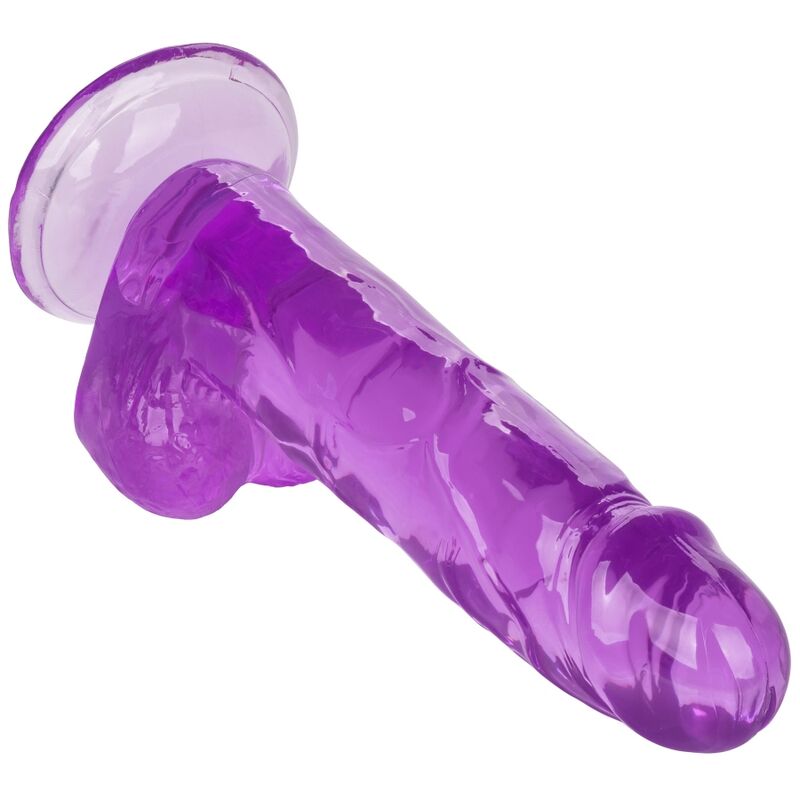 Realistické dildo Size Queen fialové 15,3 cm