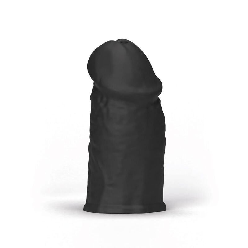 Masturbátor E-Boy ALL BLACK, realistický pocit, 17 cm