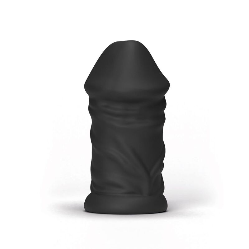 ALL BLACK masturbátor DADDY - realistický, 17 cm