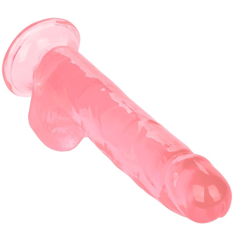 Realistické dildo CalExotics Size Queen 20,3 cm růžové