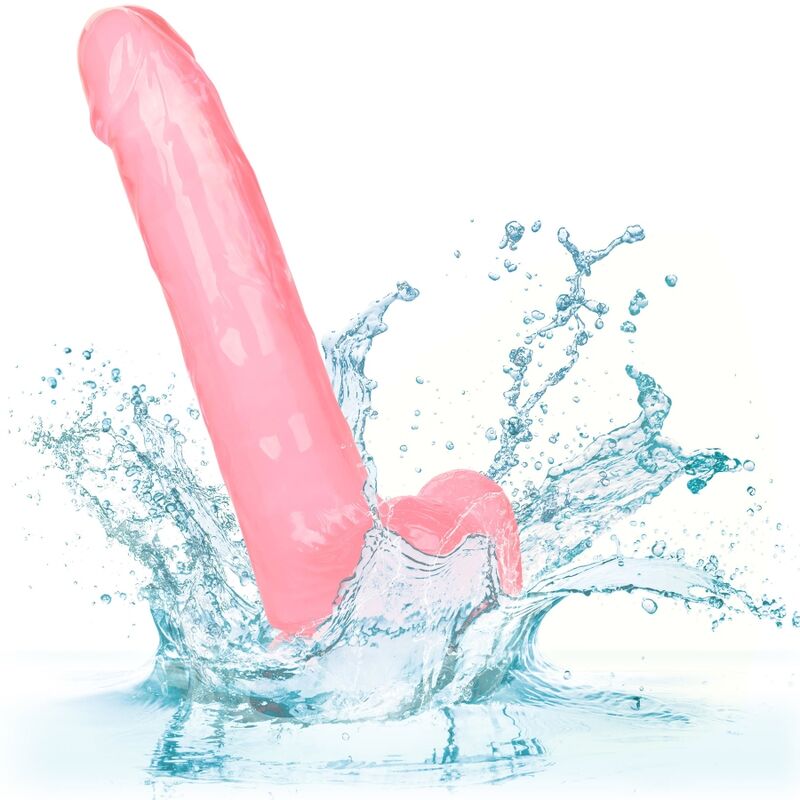 Realistické dildo CalExotics Size Queen 20,3 cm růžové