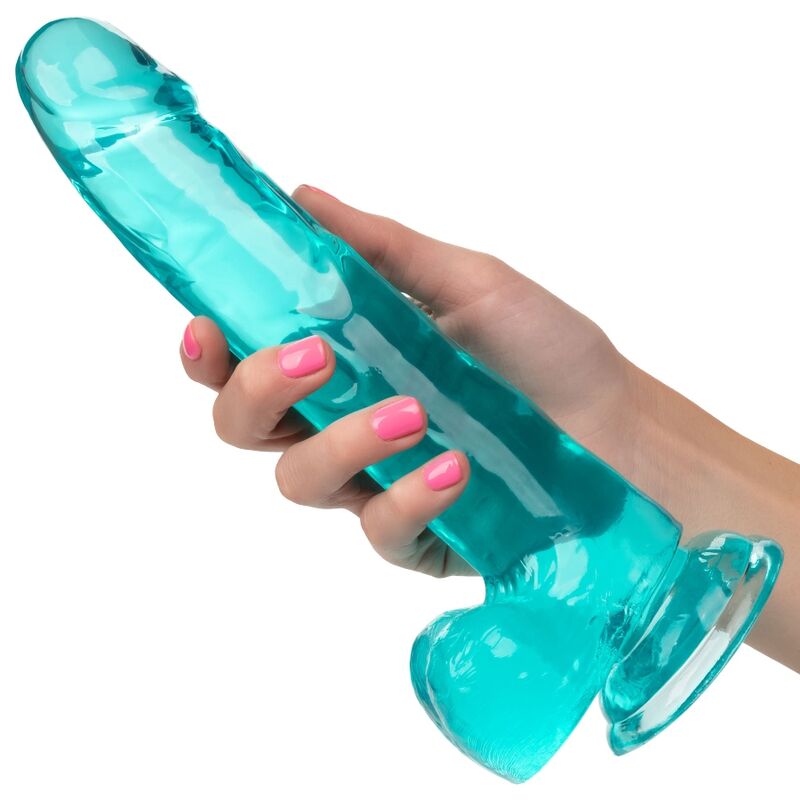 Dildo Size Queen CALEXOTICS modré 20,3 cm