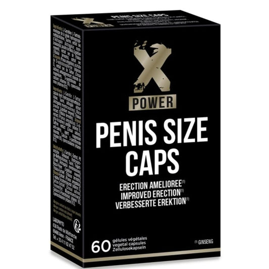 XPOWER Penis Size Caps pro zlepšení erekce 60 kapslí