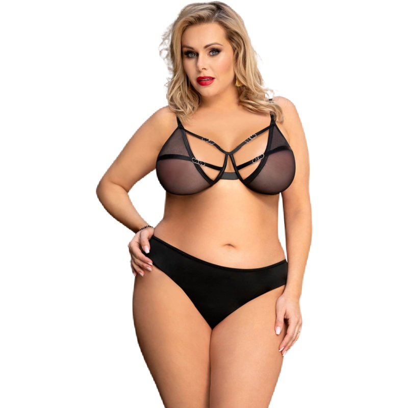 Dvoudílná souprava Queen Lingerie S/M