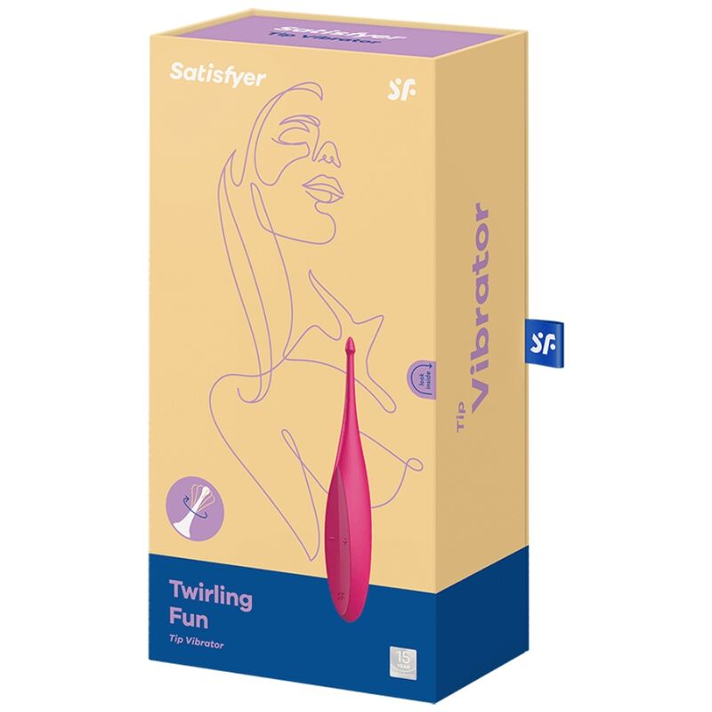 Satisfyer Twirling Fun vibrační stimulátor růžový