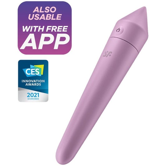 Vibrační vajíčko Satisfyer Ultra Power Bullet 8 fialové