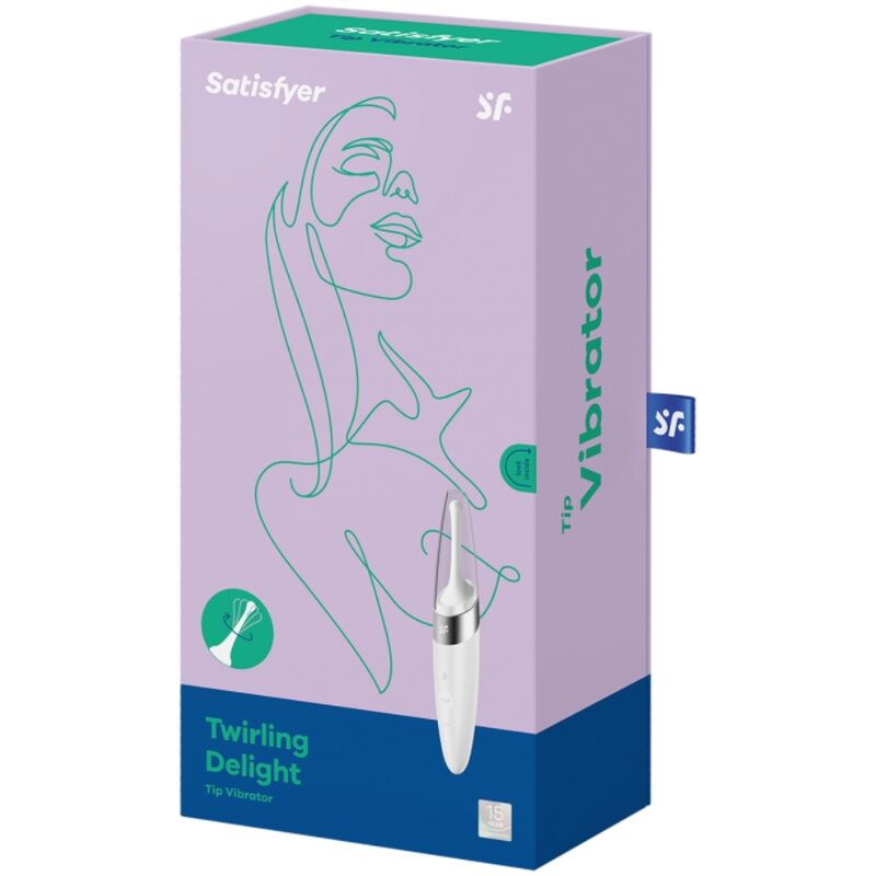 SATISFYER Twirling Delight vibrační stimulátor klitorisu