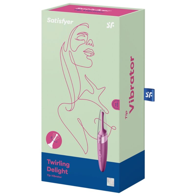 Satisfyer Twirling Delight vibrační stimulátor fialový