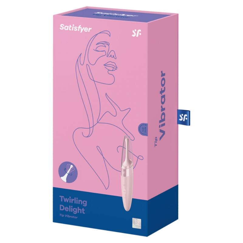 Satisfyer Twirling Delight klitorální vibrátor růžový