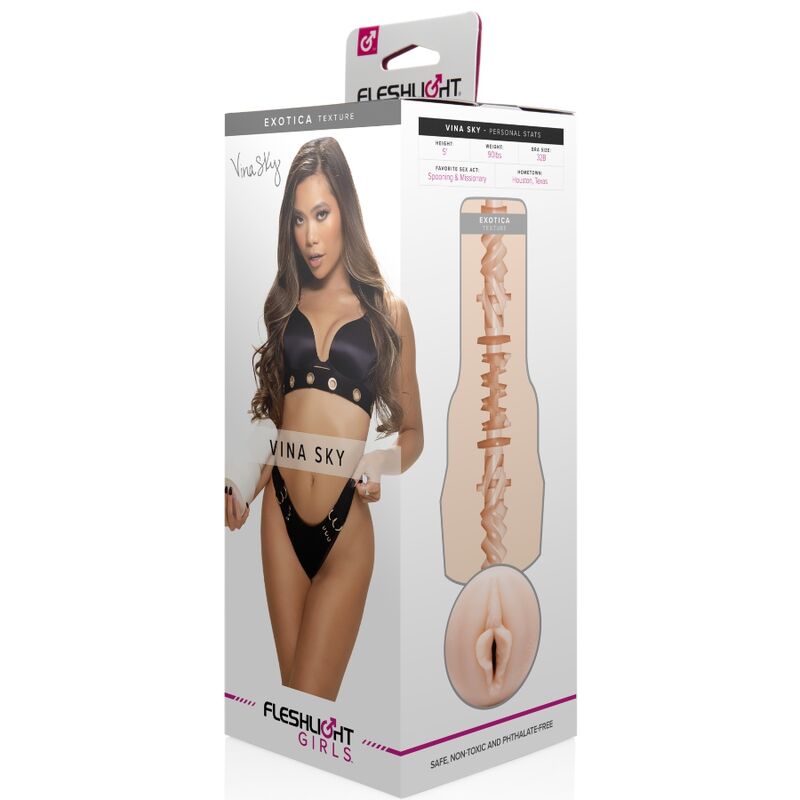 Fleshlight Girls Vina Sky Exotica vagina (realistická)