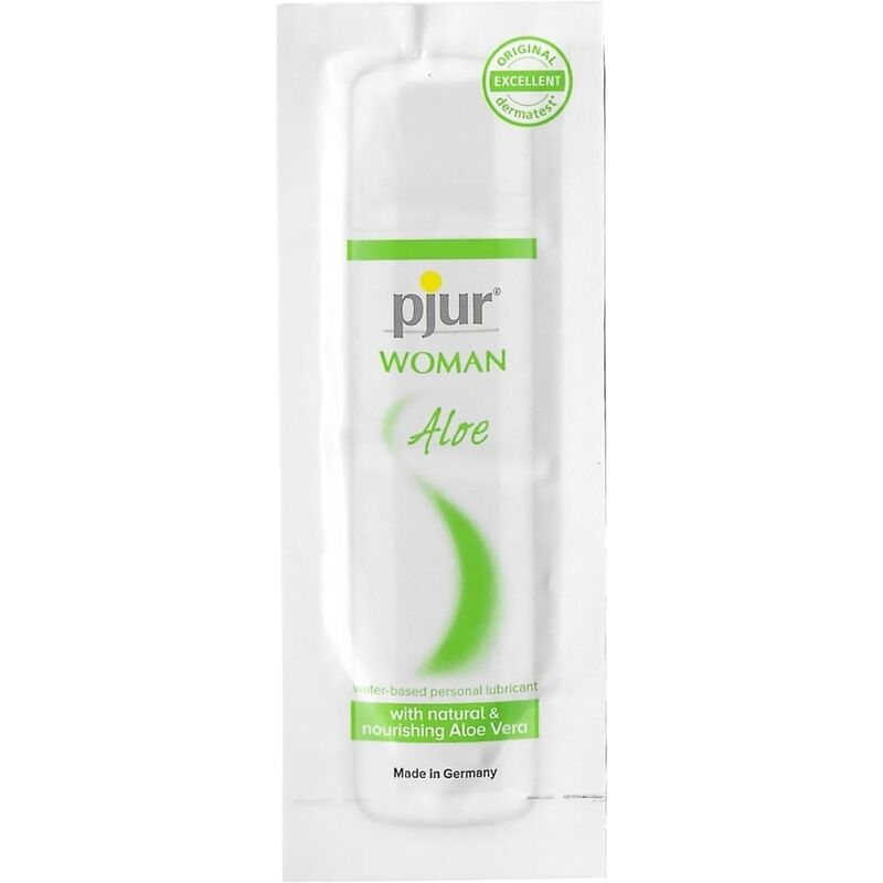 PJUR WOMAN ALOE lubrikační gel s aloe vera 2 ml