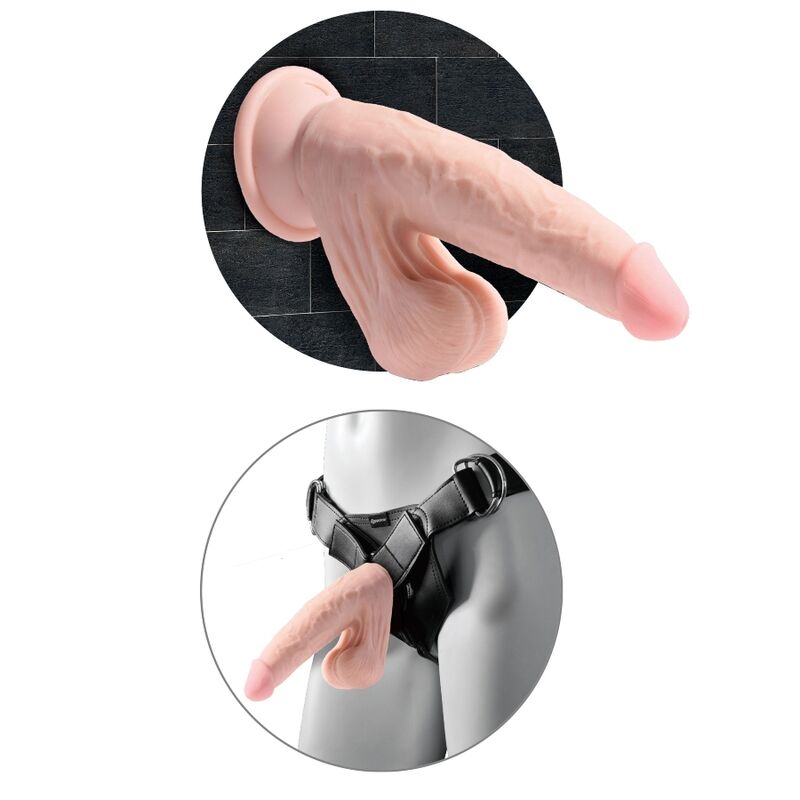 King Cock Plus 3D dildo s varlaty 12,7 cm