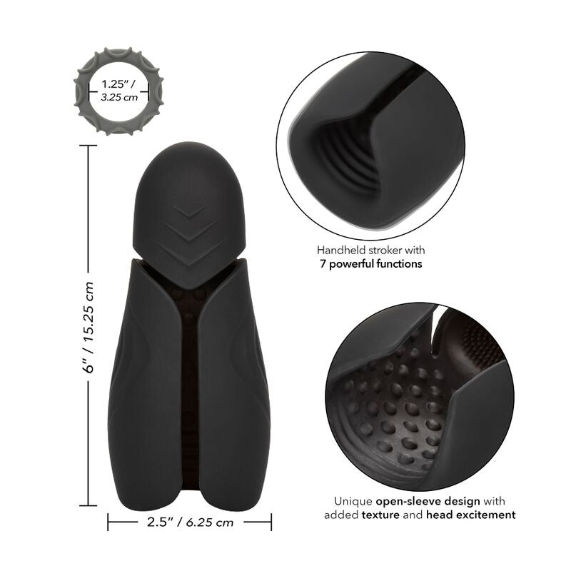 CALEXOTICS Elite Pro Stroker masturbátor s vibracemi