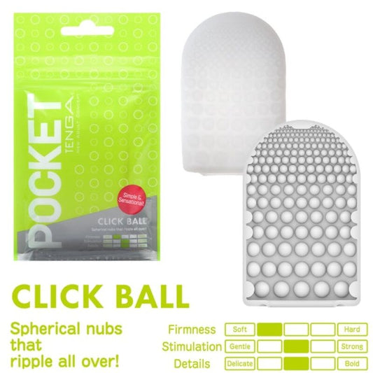 Masturbátor TENGA Pocket Click Ball jednorázový