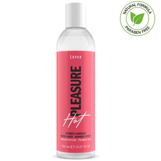 Intimní lubrikant Lovee Hot Pleasure hřejivý 150 ml