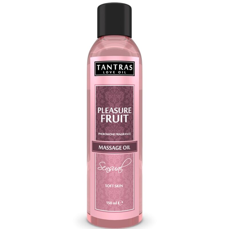 Masážní olej Tantras Pleasure Fruit s feromony 150 ml