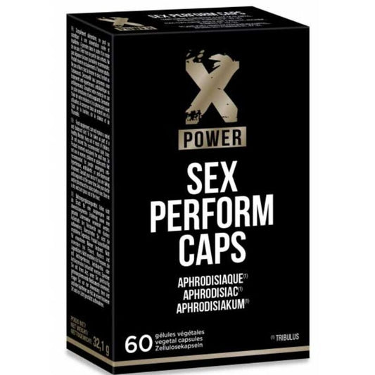 XPOWER Sex Perform Caps pro zvýšení výkonu 60 kapslí