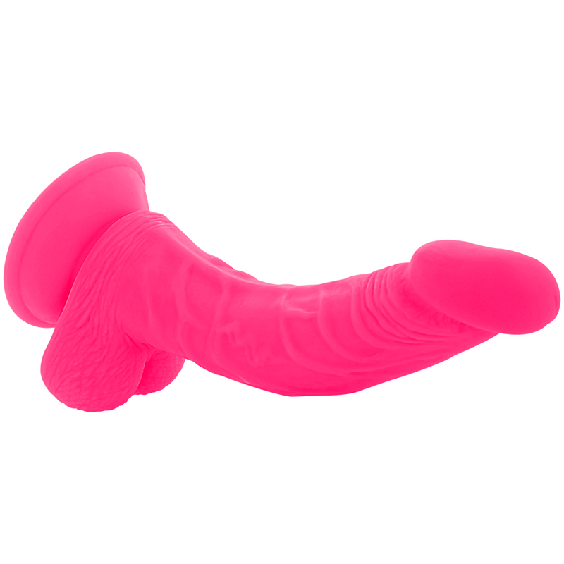 Flexibilní vibrační dildo Diversia růžové 21,5 cm