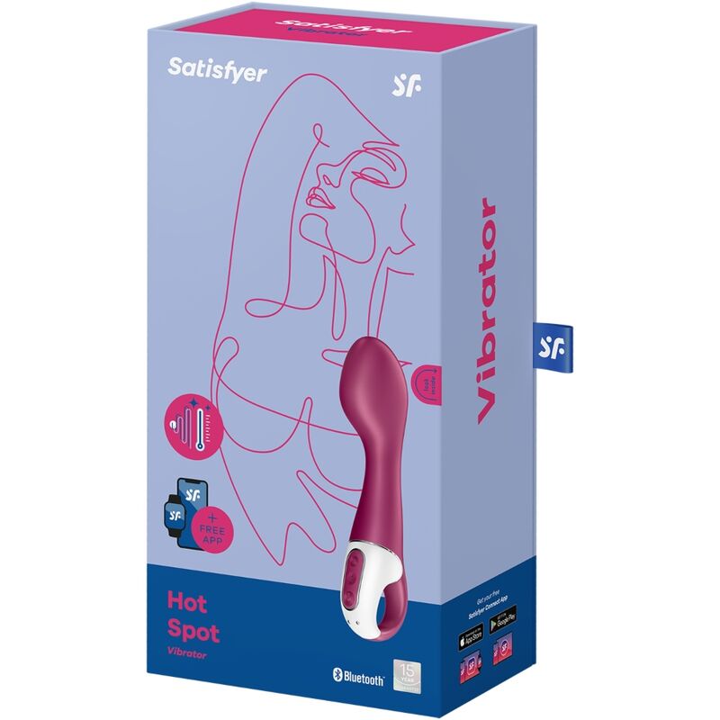 Satisfyer Hot Spot G-spot vibrátor s vyhříváním