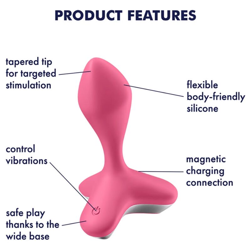 Anální vibrátor Satisfyer Game Changer růžový