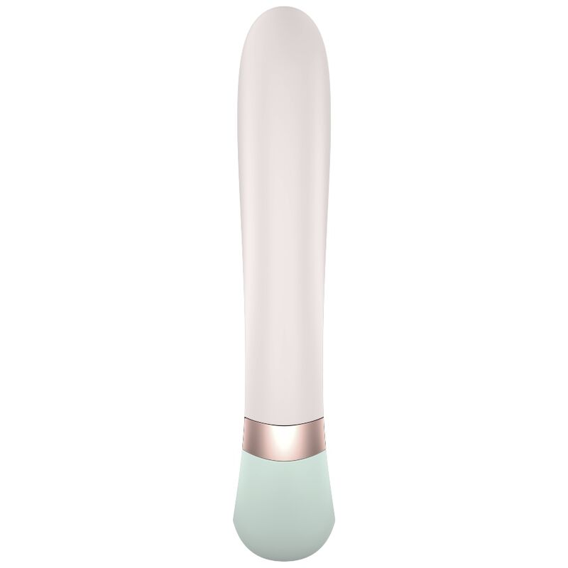 Satisfyer Heat Wave vibrační králíček s aplikací růžový