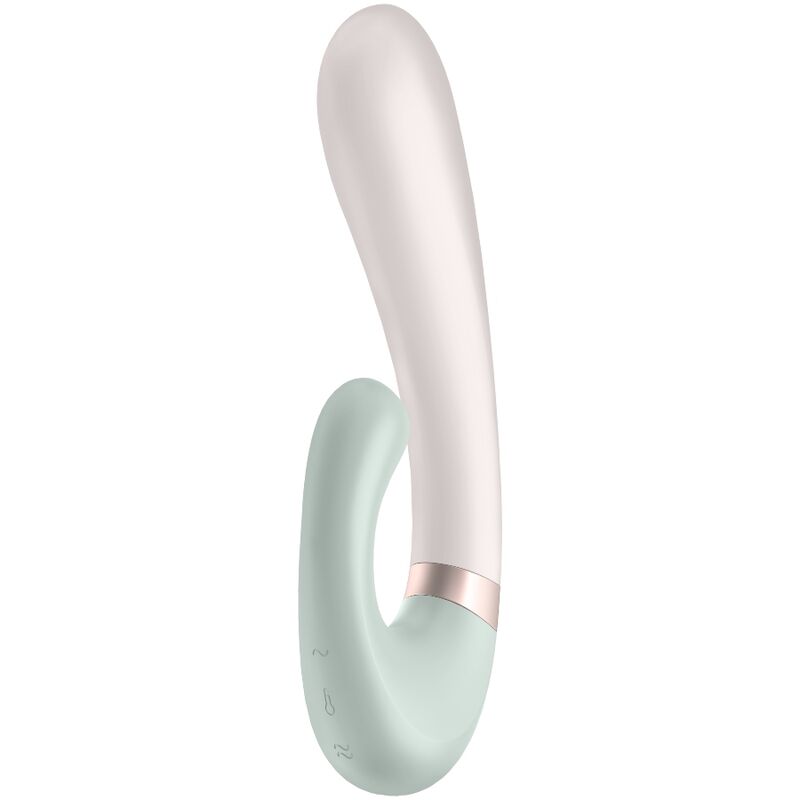 Satisfyer Heat Wave vibrační králíček s aplikací růžový