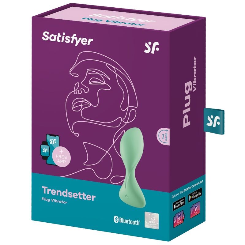 Satisfyer Trendsetter - vibrační anální kolík s aplikací