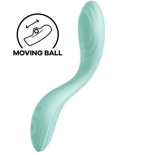 Satisfyer Rrroling Pleasure G-spot vibrátor zelený