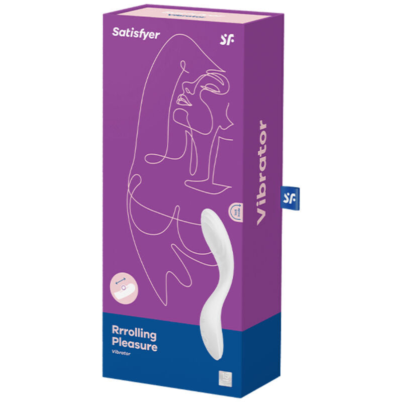 Satisfyer Rrroling Pleasure G-spot vibrátor zelený