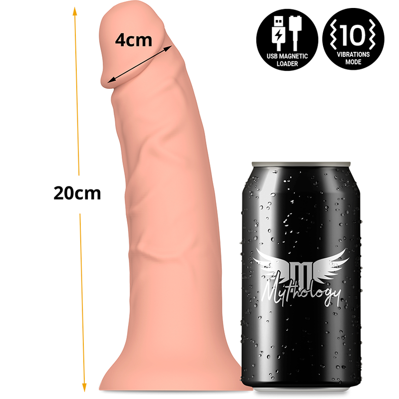 Dildo MYTHOLOGY ASHER ORIGINAL M vibrační silikonové