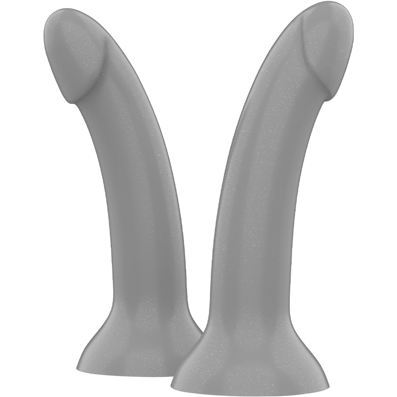 Dildo MYTHOLOGY RUNE MAJESTIC S stříbrné 15,5 cm