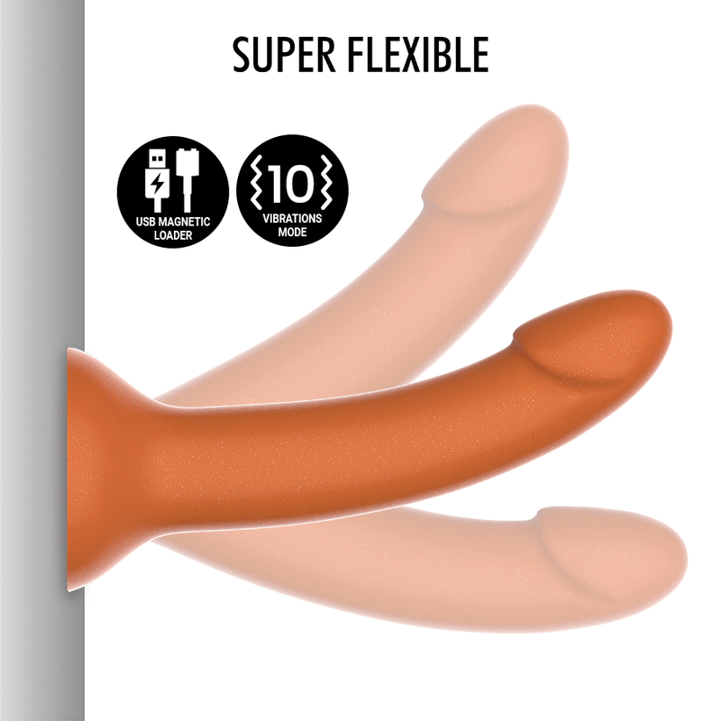 Dildo MYTHOLOGY RUNE ROYAL M vibrační zlaté 17 cm